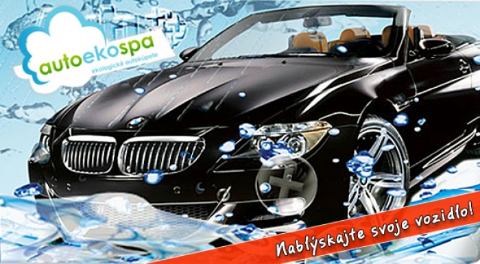 Ekologické kompletné umytie a tepovanie vozidla v AUTOEKOSPA.