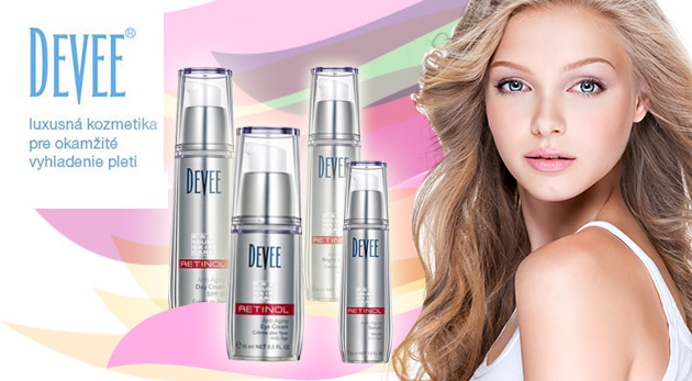 Kozmetika Devee Retinol pre pevnú a mladistvú pleť