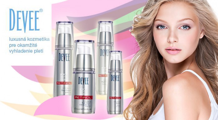 Kozmetika Devee Retinol pre pevnú a mladistvú pleť