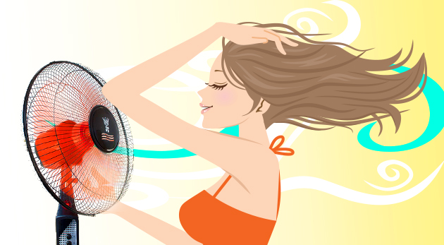 Stojanový ventilátor