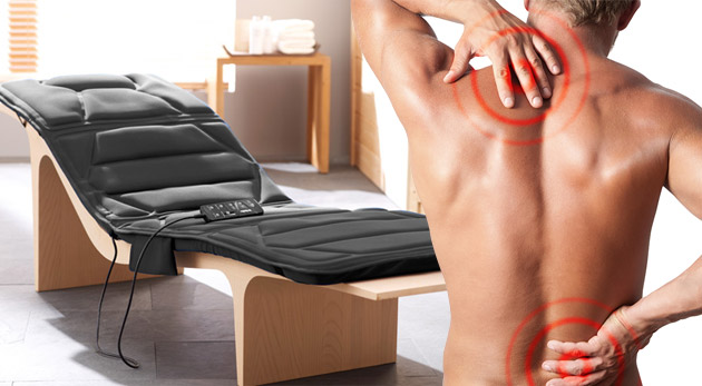 Masážna podložka s nahrievaním