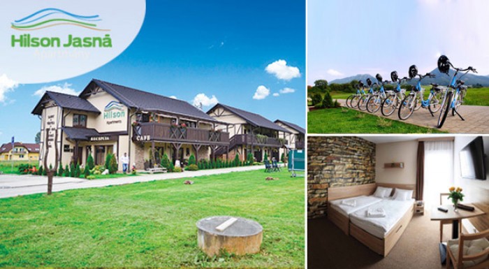 Vaše 3 či 4 dni aktivít v Hilson Apartments Jasná