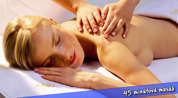 Regeneračná masáž chrbta alebo reflexná masáž chodidiel za polovicu.