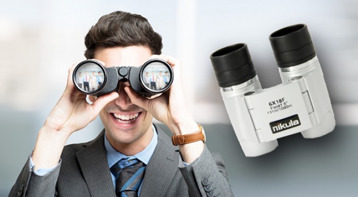 Ultraľahký vreckový ďalekohľad s autofokusom