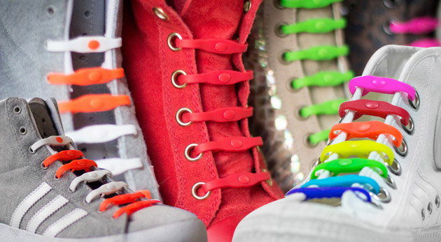 Farebné šnúrky do topánok. Akcia 3+1 zadarmo!