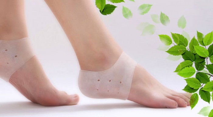 Silikónová pomôcka proti popraskaným pätám - 2 ks