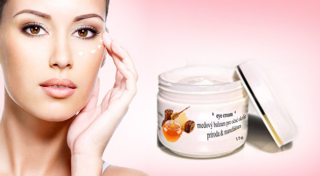 Očný balzam pre krajšiu pokožku okolo očí