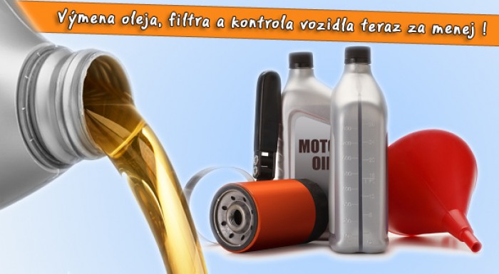 Výmena oleja, olejového filtra a kontrola vozidla v Autopartner BMP.