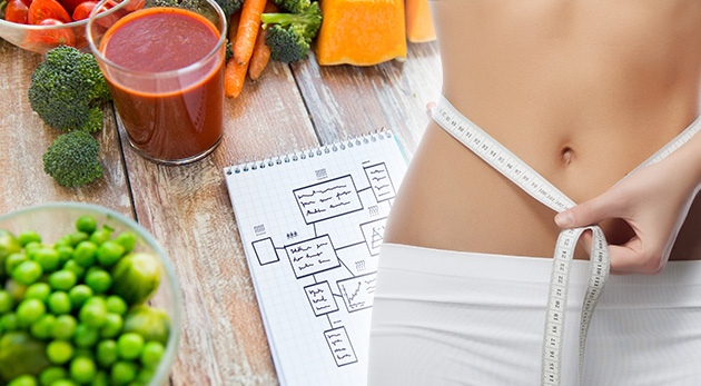 Online zostavenie zoštíhľujúceho jedálnička