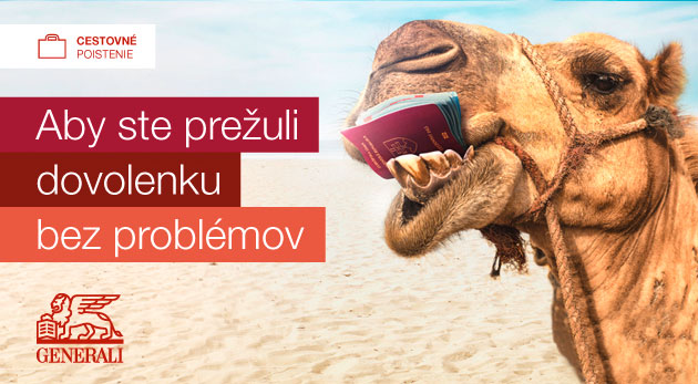 Ročné cestovné poistenie od Generali