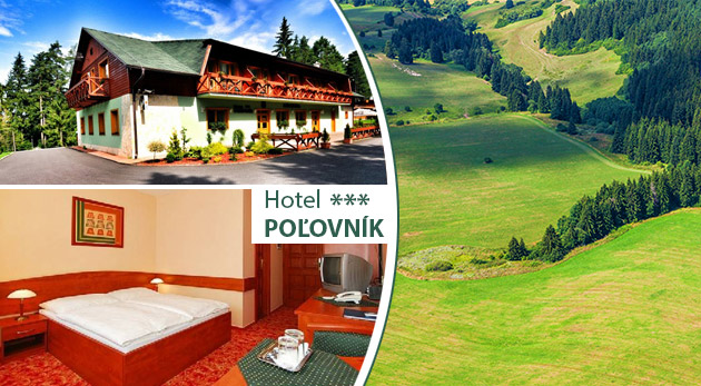 Hotel Poľovník*** v nádhernej Demänovskej doline