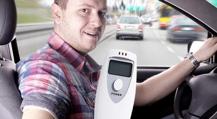 Prenosný LCD alkoholtester