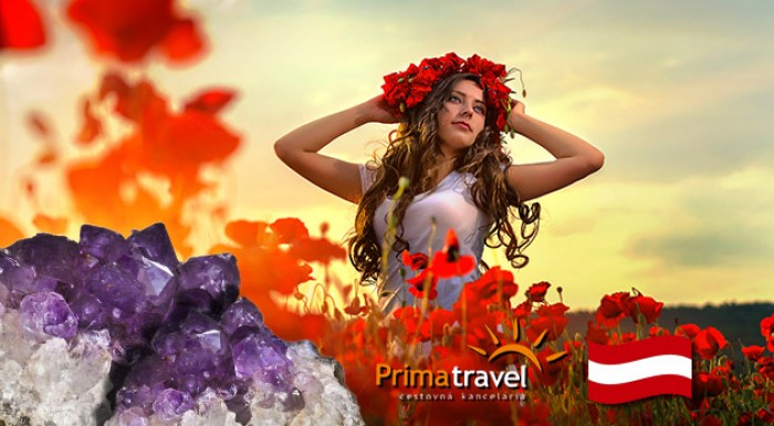 Makové slávnosti a Svet ametystov v Rakúsku