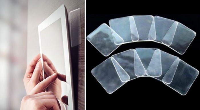 Obojstranné silikónové lepky - 10 ks v balení