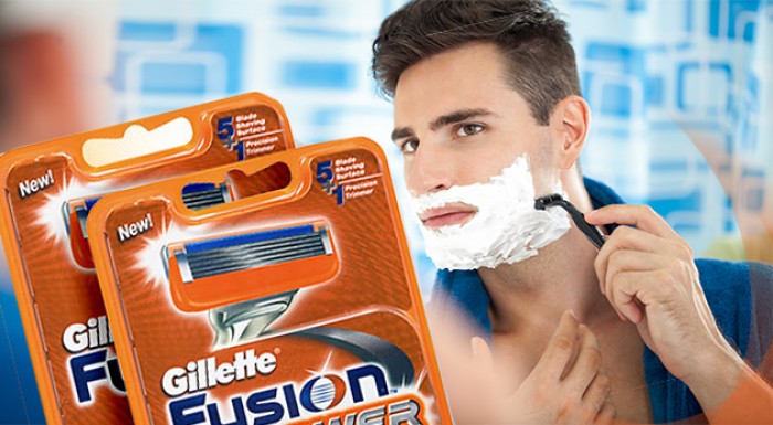Hlavice Gillette MACH 3 a Gillette Fusion Power 