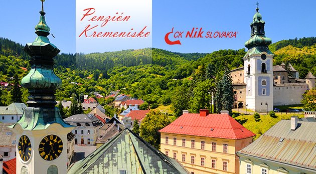 Relax v Banskej Štiavnici v Penzióne Kremenisko