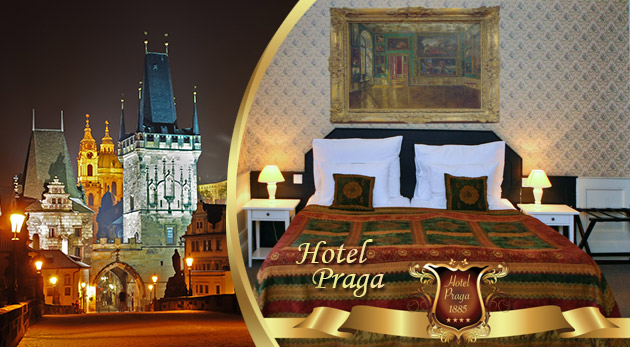 Historický Hotel PRAGA 1885**** v centre Prahy