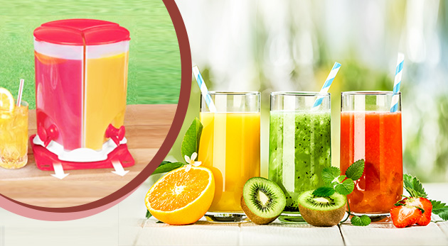 Praktický dávkovač nápojov