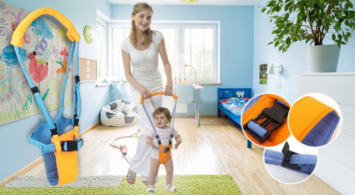 Popruhy pre učenie chôdze pre deti