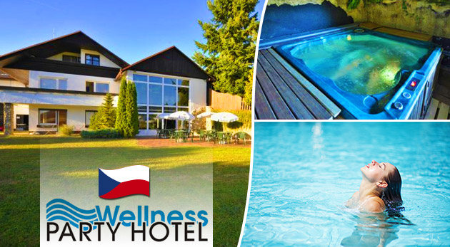 Relax a zábava vo Wellness Party Hoteli pri Zlíne
