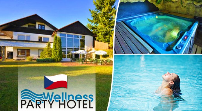 Relax a zábava vo Wellness Party Hoteli pri Zlíne