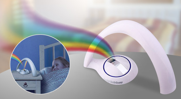 Úžasný dúhový projektor