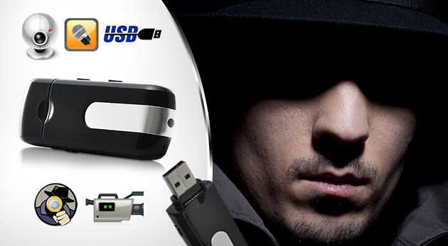 Šikovný USB kľúč s kamerou