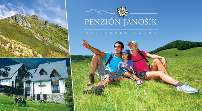 Leto v malebnom Ždiari v Penzióne Jánošík