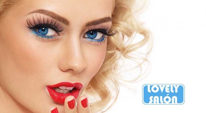 Aplikácia 3D alebo 4D mihalníc v Lovely Salóne