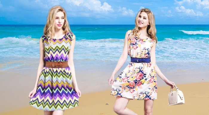 Dámske letné šaty Ria