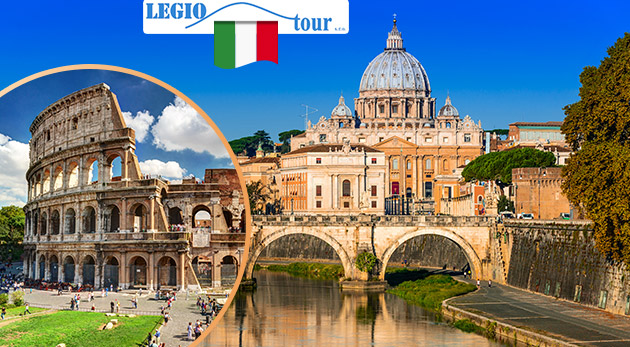 Majestátny Rím a Vatikán na 5 dní