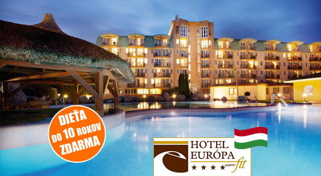 Wellness relax v Hoteli Európa Fit**** v Hévíze