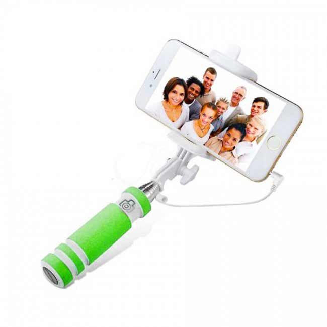 Teleskopický ​selfie držiak MINI - zelený