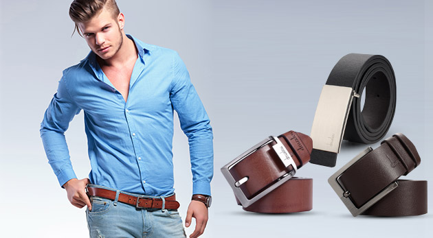 Pánske elegantné opasky Dnuxlou