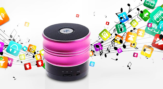 Bezdrôtový mini mp3 reproduktor