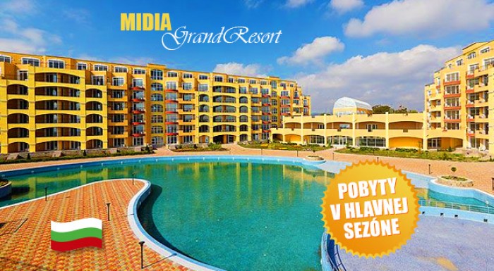 8 dní v apartmánoch v Bulharsku v top sezóne