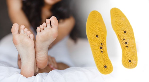 Masážno-magnetické vložky do topánok