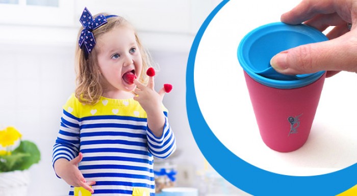 Pohár WOW s ventilom proti rozliatiu