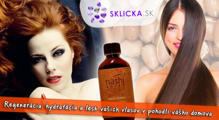 Arganová kúra u vás doma. Balíček pre vaše vlasy - regenerácia, lesk a hydratácia.