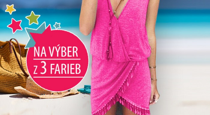 Letné šaty so strapcami