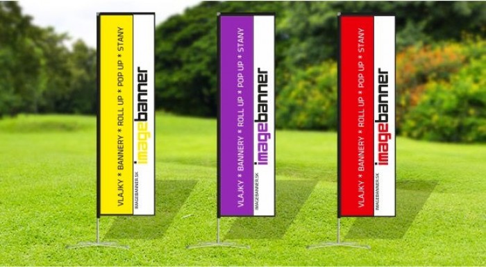 Plnofarebná reklamná vlajka SQUARE Flag