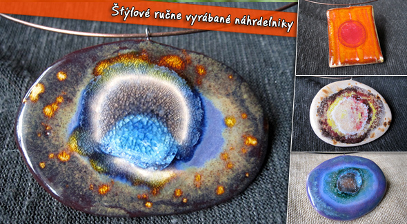 Ručne vyrábaný náhrdelník - KERALAKA
