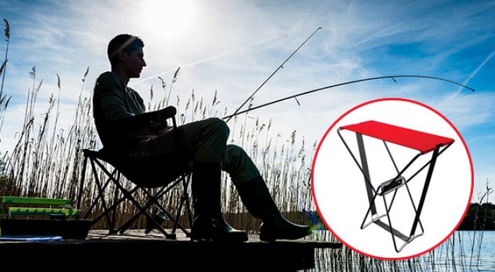 Skladacia cestovná stolička