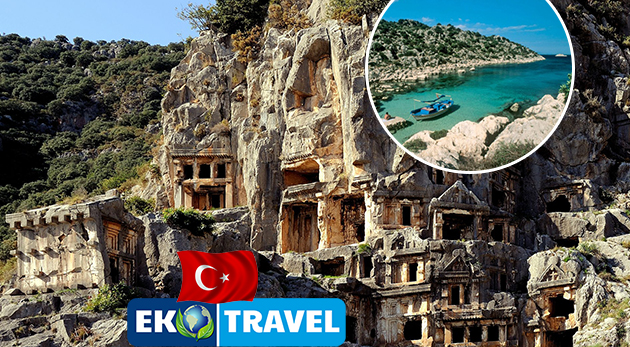 Krásy Turecka s možnosťou výletu na Rodos