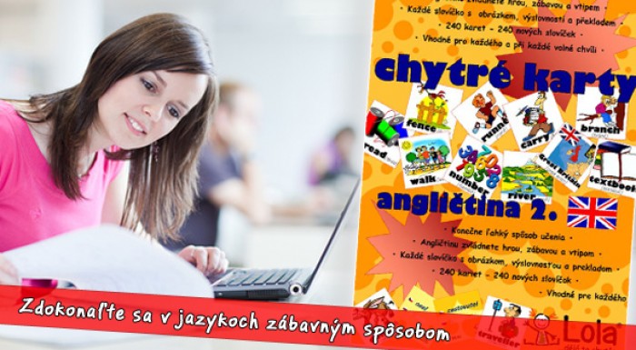 Náučné karty za menej! Aj učenie môže byť zábava.