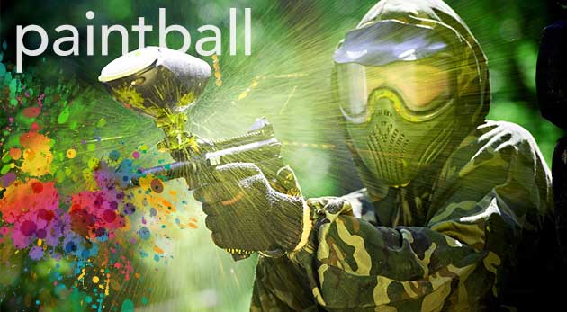 Tri hodiny paintballu v Kalinkove
