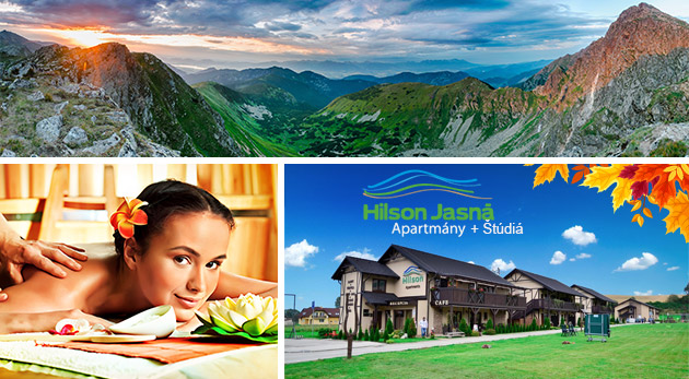 Vaše super relaxačné dni v Hilson Apartments Jasná