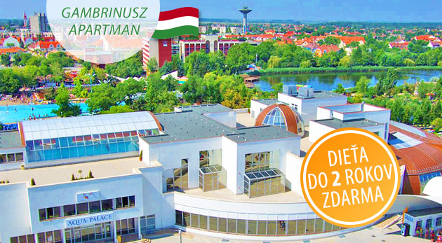 Relax pri maďarskom kúpeľnom komplexe Hungarospa