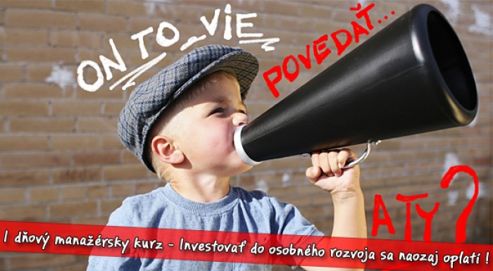 Manažérsky kurz - rozšírte svoje prezentačné schopnosti!