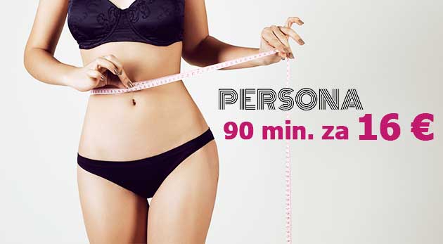 90-minútový zoštíhľujúci balík v Salóne Persona
